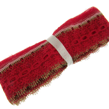 Lace Bundles - 3m Bundles - Straight Flat Lace Trimmings - ThreadandTrimmings