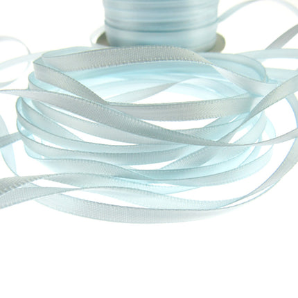 Thin Satin Ribbon - 10 Meter Lengths - Big Colour Range -3mm Double Faced Ribbon - ThreadandTrimmings