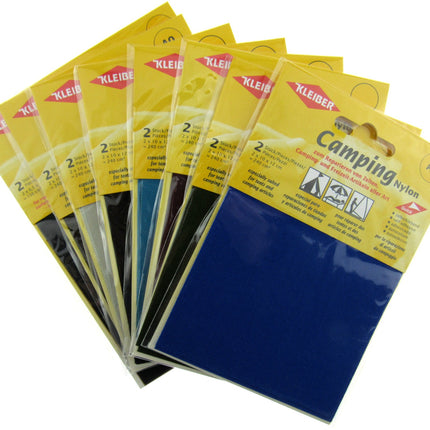 Camping Patches - Nylon / Self Adhesive- (2 x 10 x 12cm = 240cm sq) - Tents K48