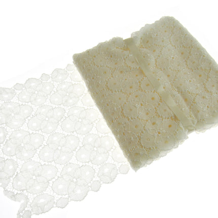 Lace Bundles - 3m Bundles - Straight Flat Lace Trimmings - ThreadandTrimmings