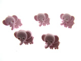 Baby Elephant Novelty Buttons - 15mm - Childrens Knit Sew Baby Buttons - CN38