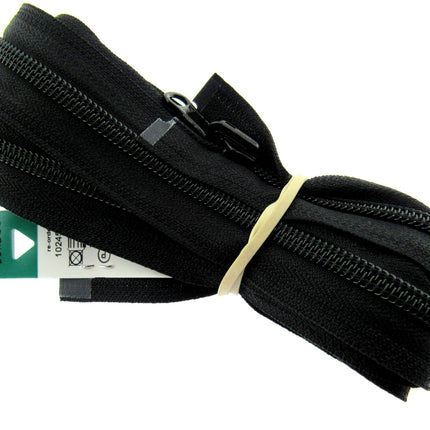 YKK SLEEPING BAG ZIP with REVERSIBLE ZIP PULLER - 245cm / 96 " - #5 ZIP CHAIN - ThreadandTrimmings