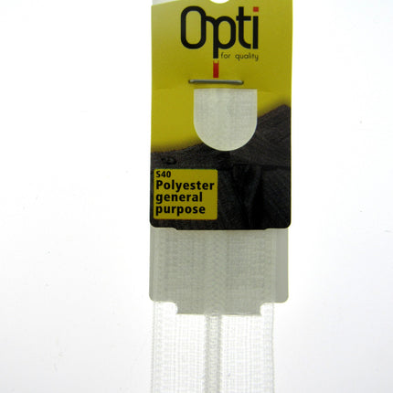 TRANSPARENT CLOSED END ZIP with METAL PULLER 4" 5" 6" 7" 8" 9" - ThreadandTrimmings