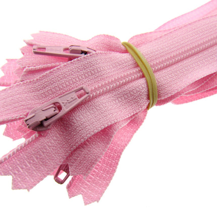 YKK Nylon Zips Closed End Autolock Zips 12", 14" & 16" Choose From 32 Colours - ThreadandTrimmings