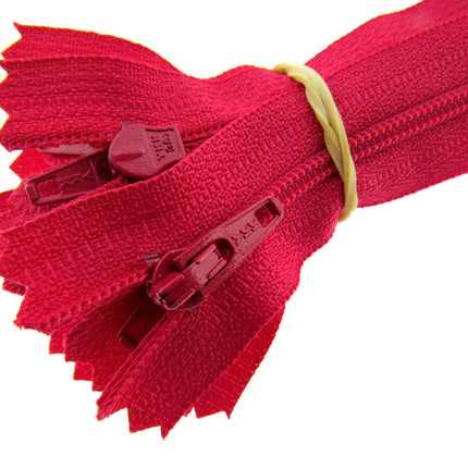 YKK Nylon Zips Closed End Dress Cushion Zips 18", 20" or 22" High Quality Zip - ThreadandTrimmings