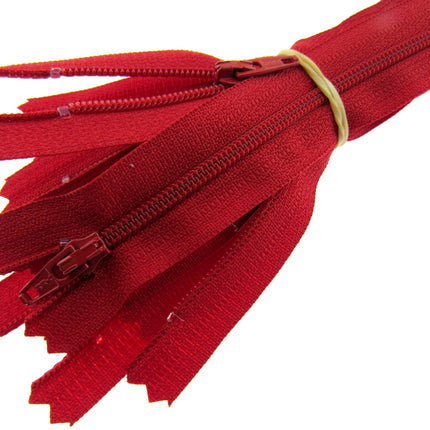 YKK Nylon Zips Closed End Autolock Zips 12", 14" & 16" Choose From 32 Colours - ThreadandTrimmings