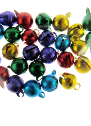 Assorted Christmas Jingle Bells Packs of 30 Pieces 10mm/12mm Trimits