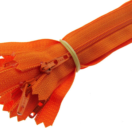 YKK Nylon Zips Closed End Autolock Zips 12", 14" & 16" Choose From 32 Colours - ThreadandTrimmings
