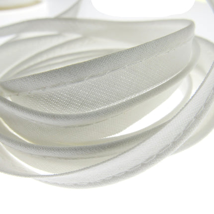 Bias Cotton Piping Cord Insertion Trim with Flange 7 Colours Choose Pack Size - ThreadandTrimmings
