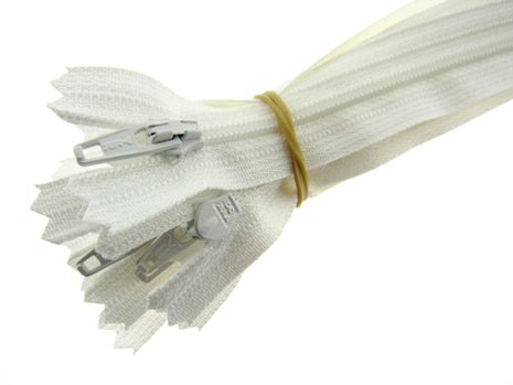 YKK Nylon Closed End Dress Cushion Zips 5 x 12", 14" or 16" High Quality Zip - ThreadandTrimmings