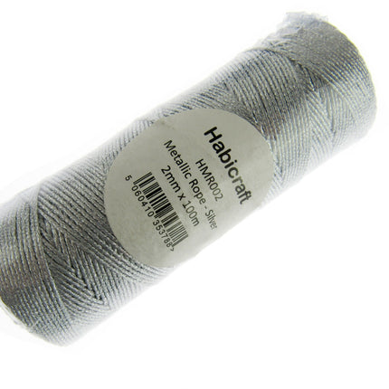 Metallic Lurex Rope Trimming String Twine 1mm Wide Choice of Length & Colour - ThreadandTrimmings