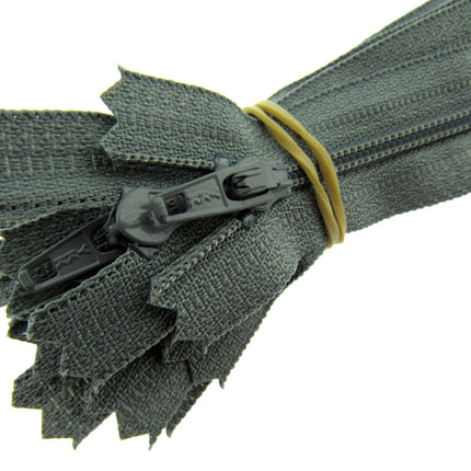 YKK Nylon Zips Closed End Dress Cushion Zips 18", 20" or 22" High Quality Zip - ThreadandTrimmings