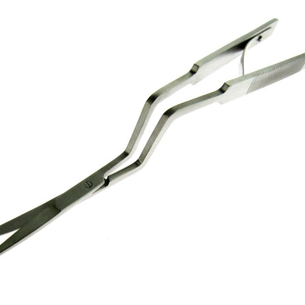 Scissors with Spring Action & Bent Neck & Curved Blade DCH17