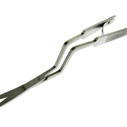 Scissors with Spring Action & Bent Neck & Curved Blade DCH17