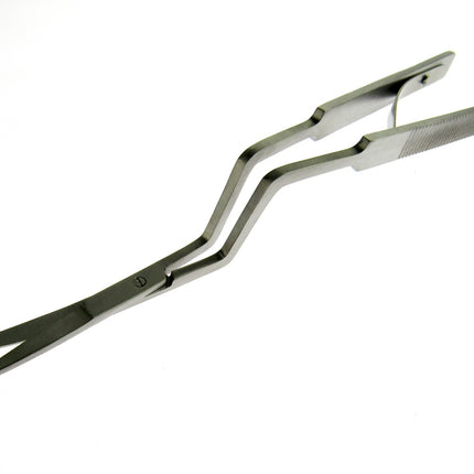 Scissors with Spring Action & Bent Neck & Curved Blade DCH17