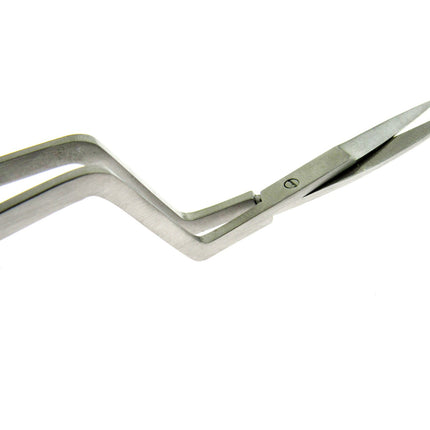 Scissors with Spring Action & Bent Neck & Curved Blade DCH17