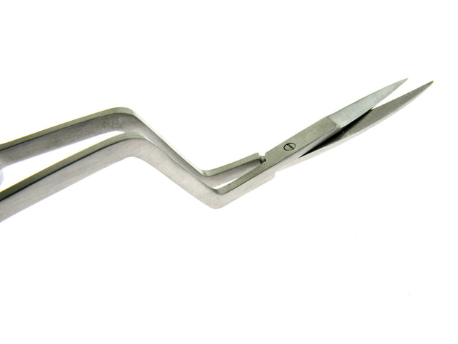 Scissors with Spring Action & Bent Neck & Curved Blade DCH17