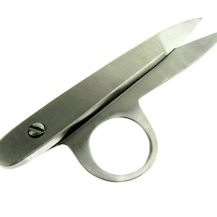 Handy Sewing Thread Snips 11.5cm/4.5" Stainless Steel Spring Loaded Scissors - ThreadandTrimmings