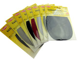 Imitation Suede Velour Iron On Patches by Klieber - 2 Synthetic Patches - K877