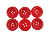 Round Large Ladies Coat Buttons - 28mm - 4 Hole - 9 Cols - CN95