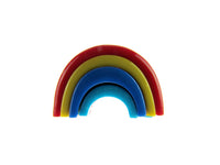 Rainbow Buttons with Shank - 25mm - Great for LGBTQ Pride Costumes - Choose Pack