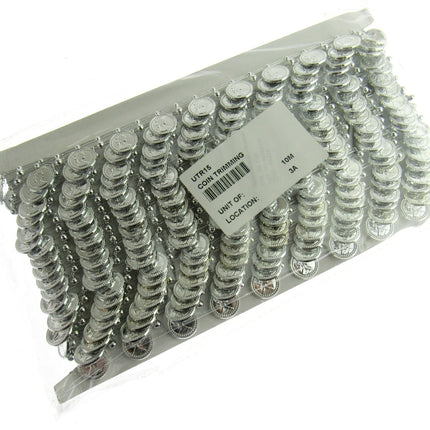 Belly Dance Coin Trimming - 15mm Wide - Stringed Coins - UTR15 (Largest) - ThreadandTrimmings