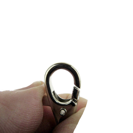 Lobster Clasps Swivel Hook for Bag Makers Choose Pack Size 10mm x 37mm CX82 - ThreadandTrimmings