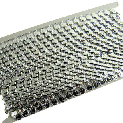 Coin Trimming - Small Gold or Silver - 10mm Wide Plastic Trimming - 0404-0244