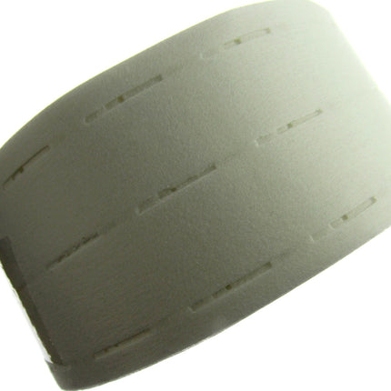 Heavy Fusible Slotted Waist Banding Interfacing - 80mm Wide - Black / White - ThreadandTrimmings