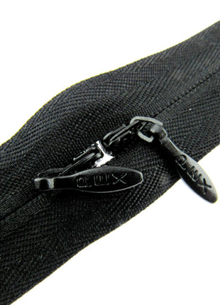 Continuous Invisible Zip Chain with 12 Sliders 6m x No 3 Chain 4 x Colours - ThreadandTrimmings