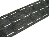 Iron On Fuse & Fold Slotted Waistbanding Interfacing - 80mm Wide - Black / White