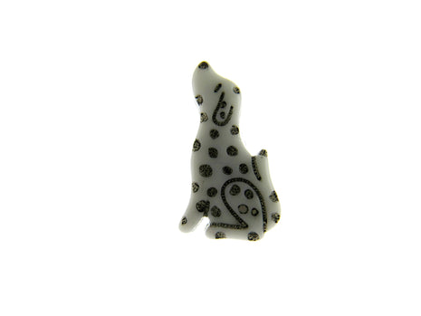 Dalmatian Spotty Dog Buttons 21mm Spotted Dog Shank Buttons - ThreadandTrimmings