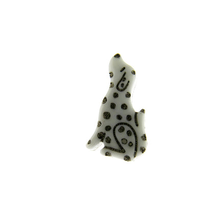 Dalmatian Spotty Dog Buttons 21mm Spotted Dog Shank Buttons - ThreadandTrimmings
