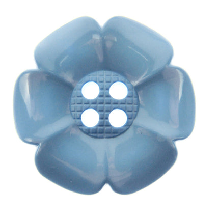 Extra Large  Flower Buttons Daisy Clown Buttons 65mm 3pcs 4 Hole CN77 - ThreadandTrimmings