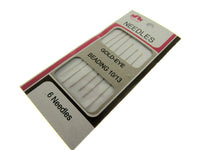 Beading Needles x 2 packs -= 6 needles per pack