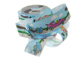 Childrens Racing Car Ribbon by Berisfords - 25mm Wide - 3 Meter Lengths