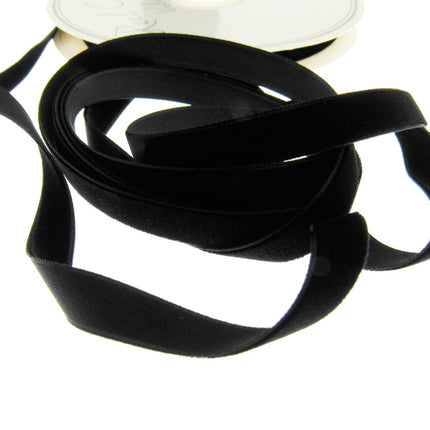 Velvet Ribbon Trimming Tape 9mm Wide Assorted Colours - ThreadandTrimmings