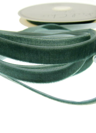 Velvet Ribbon Trimming Tape 9mm Wide Assorted Colours - ThreadandTrimmings