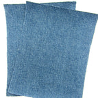 Light Denim / x 2 patches     (1 x pair)