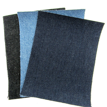 Iron on Denim Patches / Mending Repair patches (10cm x 12.5cm) - ThreadandTrimmings