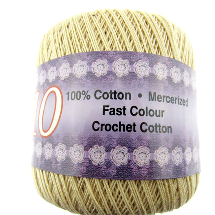 Crochet Cotton Balls by Crochetta -  3 x Reels - Mercerized 100% Cotton - 411m - ThreadandTrimmings