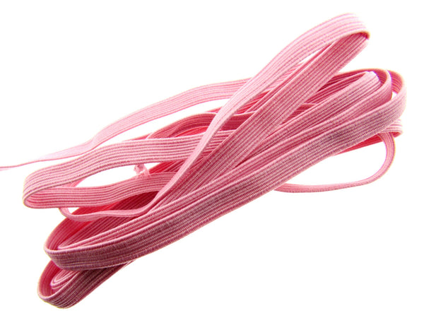 Pink 1/4 inch Elastic for Sewing Face Mask Skinny Elastic by the yard Thin  Braided Elastic 6mm Elastic Band Rope Cord Flat Flat Strap – Fabric4ever