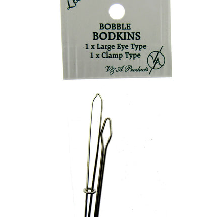 Bodkins - 2 Piece card - 1 x Clamp & 1 x Eye Type
