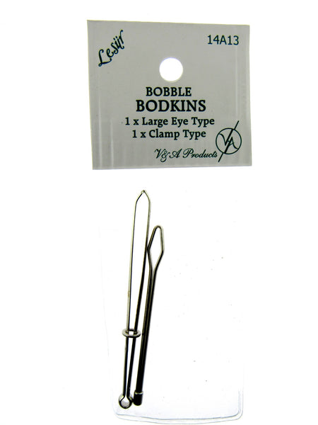Bodkins - 2 Piece card - 1 x Clamp & 1 x Eye Type