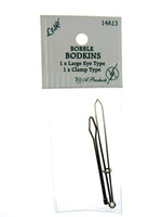 Bodkins - 2 Piece card - 1 x Clamp & 1 x Eye Type