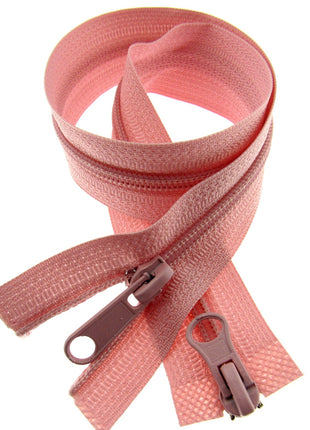 Two Way Nylon Open End Zip - 19" - (48cm) No 5 Chain - 19 Colours Available - ThreadandTrimmings