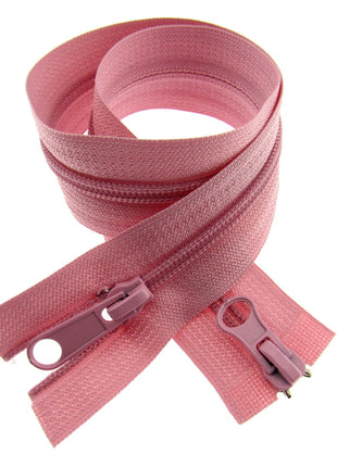 Two Way Nylon Open End Zip - 19" - (48cm) No 5 Chain - 19 Colours Available - ThreadandTrimmings