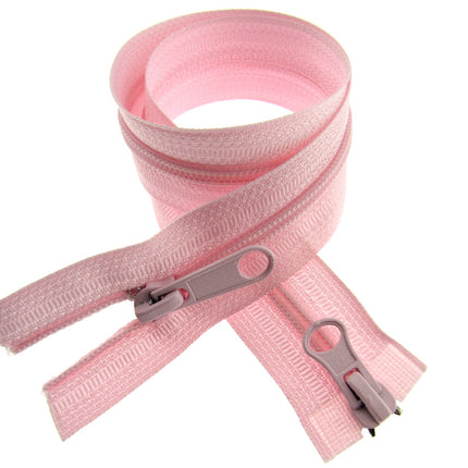 Two Way Nylon Open End Zip - 19" - (48cm) No 5 Chain - 19 Colours Available - ThreadandTrimmings