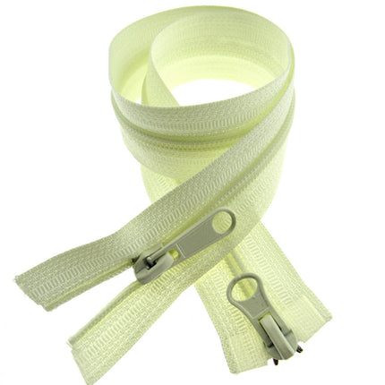 Two Way Nylon Open End Zip - 19" - (48cm) No 5 Chain - 19 Colours Available - ThreadandTrimmings