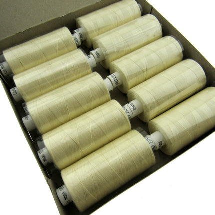 Coats Moon Sewing Thread 1 Reel Choose From 40 Colours - 1000 Yards - ThreadandTrimmings